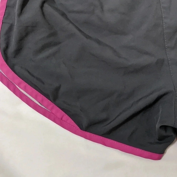 Nike Dri Fit Tempo Running Shorts, Color Gray/Pink Size S - Picture 7 of 11